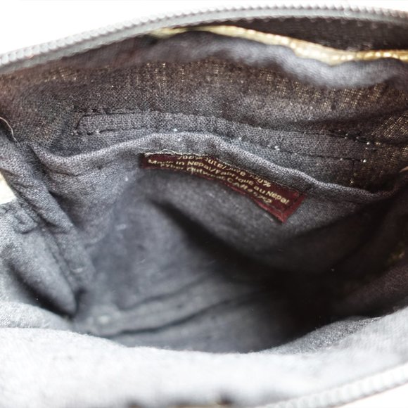 Kyber Outerwear Boho Cute Beige Satchel Bag Purse - Picture 5 of 5